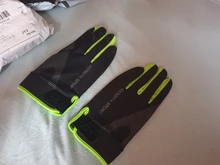 Guantes de ciclismo transpirables para hombre y mujer, manoplas de dedo completo con pantalla táctil, para verano e invierno, 1 par