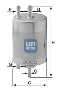 Фильтр Топливный, Бензин Ufi 3183400 UFI арт. 3183400
