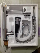 Kitchen Faucet Basin Tap-Spring Vessel-Sink-Mixer Brass Uythner Chrome Cold Hot Dual-Swivel