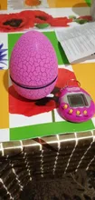 Vaso de dinosaurio en forma de huevo para mascota electrónica, Tamagotchis electrónico de juguete, multicolor, Virtual, ciber Digital, regalo de Navidad
