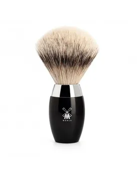 

Mühle Kosmo Silvertip Badger Shaving Brush Resin Black