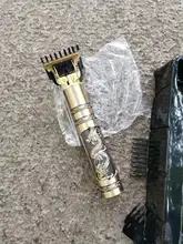 Cortadora de pelo profesional impermeable para hombres, Afeitadora eléctrica para Barba, Máquina para cortar cabello