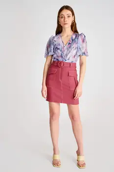 

Trendyol Belt Detail Skirt TWOSS20ET0368