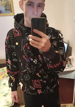 Sudadera con capucha de una sola carretera para hombre y mujer, ropa informal japonesa de gran tamaño, amarilla, Anime, Harajuku