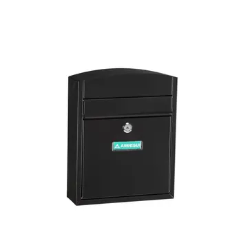 

MAILBOX STEEL OUTDOOR MOD.COMPACT BLACK E5734 ARREGUI