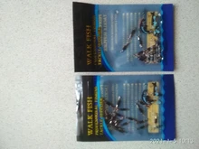 Lote de 30 unids/lote de anillos giratorios sólidos, Conector de pesca, ganchos de pesca para barco oceánico, Conector de enlace rápido