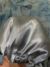 Reversible Satin Hat Bonnet Hair-Caps Head-Cover Hair-Styling-Accessories Curly Adjust