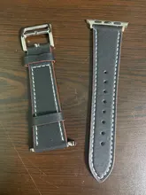 Correa de cuero genuino para Apple Watch, pulsera de reloj, Series 6, SE, 5, 4, 3, 2, 1, 44MM, 40MM, 42MM, 38MM, Iwatch