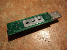 Mini resistencia de carga de descarga USB, 2A/1A con interruptor 1A, led verde, 2A, led rojo