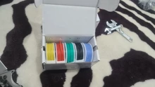 Flexible Silicone Wire Stranded-Wire Electrical-Line Copper 5-Color 20/18awg Mix-Package