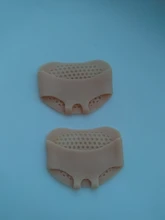 Plantillas para antepié de panal de silicona para zapatos, plantillas de Gel transpirables para el cuidado de la salud, plantilla de masaje para zapatos