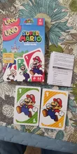 Super Mario Bros ¡Anime personaje del juego TARJETA DE un Super Mario que Super Mario Bros y uno! Niños regalos de cumpleaños