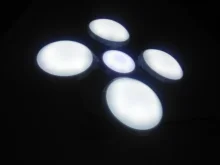 Lamp Bulb Football-Ufo-Bulb Led-Spotlight Folding E27 White Light-Cold/warm 110V 220V