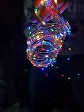 String-Lights Garland Solar-Lamp Fairy LED 20m-Decor Holiday Christmas-Party Garden Outdoor