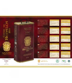 

Organic Extra Virgin Olive Oil -5 L- Conde de Benalua