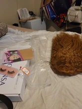 Marrón y rubia resaltar peluca mongol Afro rizado Pelo Rizado peluca pelucas de cabello humano para las mujeres 180 de densidad T parte de encaje peluca 13x6 6x1Remy
