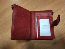 Small Wallet Female Purse KAVIS Genuine-Cow-Leather Fashion Ladies Card-Holder Clutch