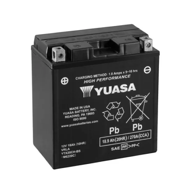 Аккумулятор YUASA YTX20CH BS|Аккумуляторы для мотоциклов| |