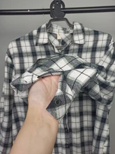 KarSaNy Boyfriend Oversized Shirt Plaid For Women Blouses And Tops Spring Loose Plaid