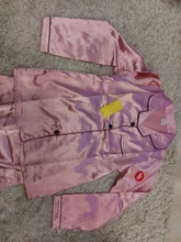 Pijamas de manga larga para niñas, otoño e invierno, conjunto de seda, chándal, 2019