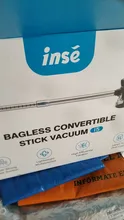 INSE-aspiradora de mano Vertical de 18Kpa I5 para coche, aspiradora de succión potente, máquina de limpieza