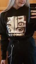 2019 primavera invierno nuevos ojos de la Escuela de la prisión Sudadera con capucha de Anime japonés para hombres Sudadera con capucha de lana caliente para hombres ropa deportiva para hombres