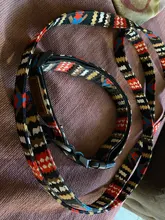 Collar de nailon personalizado para perros pequeños, medianos y grandes, con estampado colorido, correa para caminar