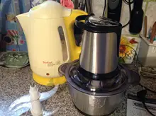 Picadora eléctrica de acero inoxidable de 2 velocidades, picadora eléctrica de 500W con capacidad de 2L, picadora de carne, procesador de alimentos