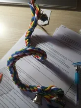 Parrot Rope Cockatiel-Toy Swing-Supplies Bird-Cage Training-Accessories Pet-Stand Conure