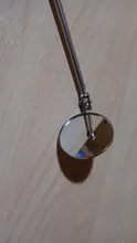 Lente de detección telescópica para coche, espejo redondo de inspección, herramienta de reparación 360, 50mm, gran oferta, 1 ud.