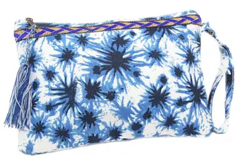

Cosmetic Bag with decorative trim