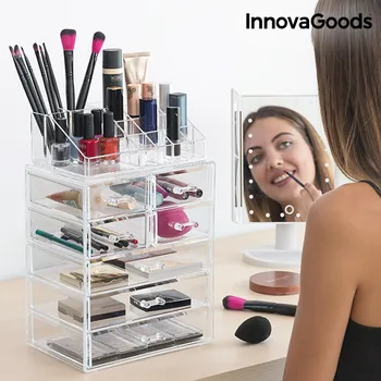 

InnovaGoods Acrylic Makeup Organiser