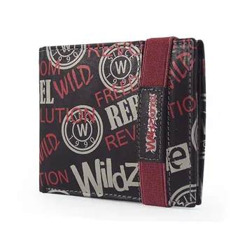 

Wildzone Billetero en Piel Serigrafiada Juvenil Rebel