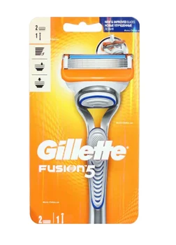 

Gillette FUSION Бритва мужская, 2 сменные кассеты