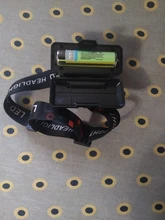 Headlamp Flashlight Torch Sanyi Hiking Mini Rechargeable Camping 18650 USB