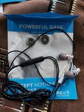 In-Ear-Headphones Stereo-Bass-Headset DUSZAKE Samsung Wired for Xiaomi Metal Hifi Mic