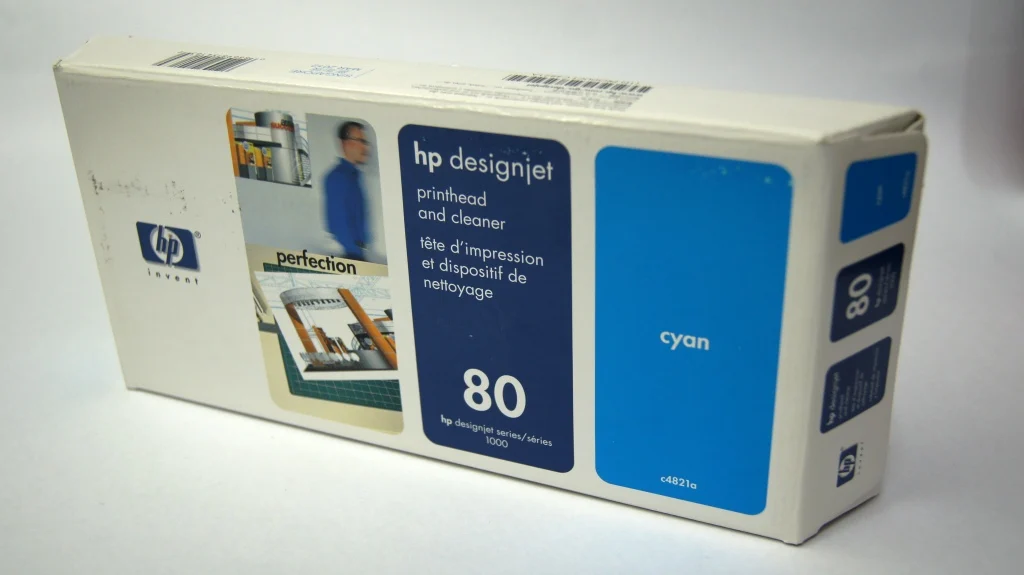 Печатающая головка C4821A № 80 Cyan для HP Designjet 1050c/ 1055cm (О) | Компьютеры и офис