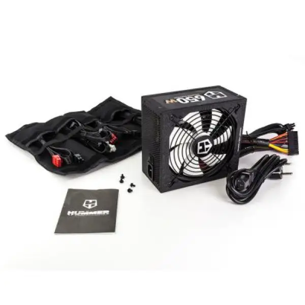Блок питания NOX NXHM650BZ ATX 650W 80 Plus Bronze Active PFC