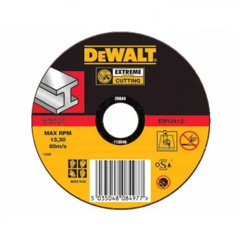 

Circle cutting DEWALT 115х1. 6x22 DT42200XJ
