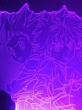 Night-Light Decor-Lighting Hxh-Lamp Gon Bedside Killua-Figure Bedroom Anime Hunter-X-Hunter