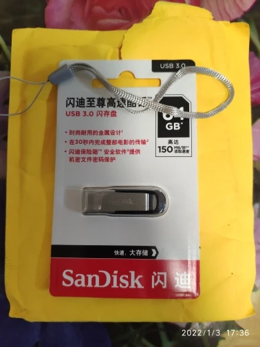 SanDisk CZ73 USB 3.0 Flash Drive 32GB 64GB 128GB 150MB/s Mini Encryption Flashdisk 16GB High Speed USB Memory Stick Pendrive photo review