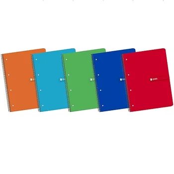 

Pack de 5 Cuadernos Enri A4 80 hojas 5x5 Multicolor