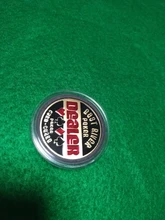 Protector de Metal para cartas de póker, accesorios para tarjetas de póker, recuerdo de Metal, fichas de póker, distribuidor de monedas, juego de póker