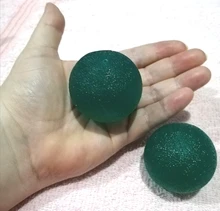 Bola de silicona para terapia de masaje, Bola de agarre para mano, dedo, fuerza, ejercicio alivio estrés, descompresión, equipo de Fitness