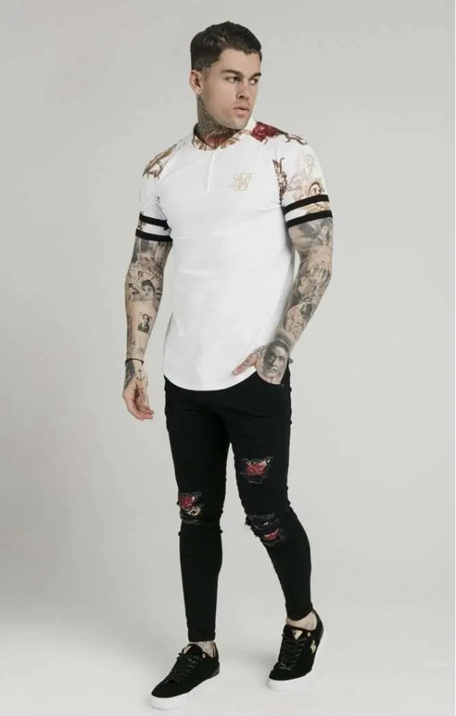 SikSilk Dani Alves Бейсбольная Футболка мужская|Футболки| |