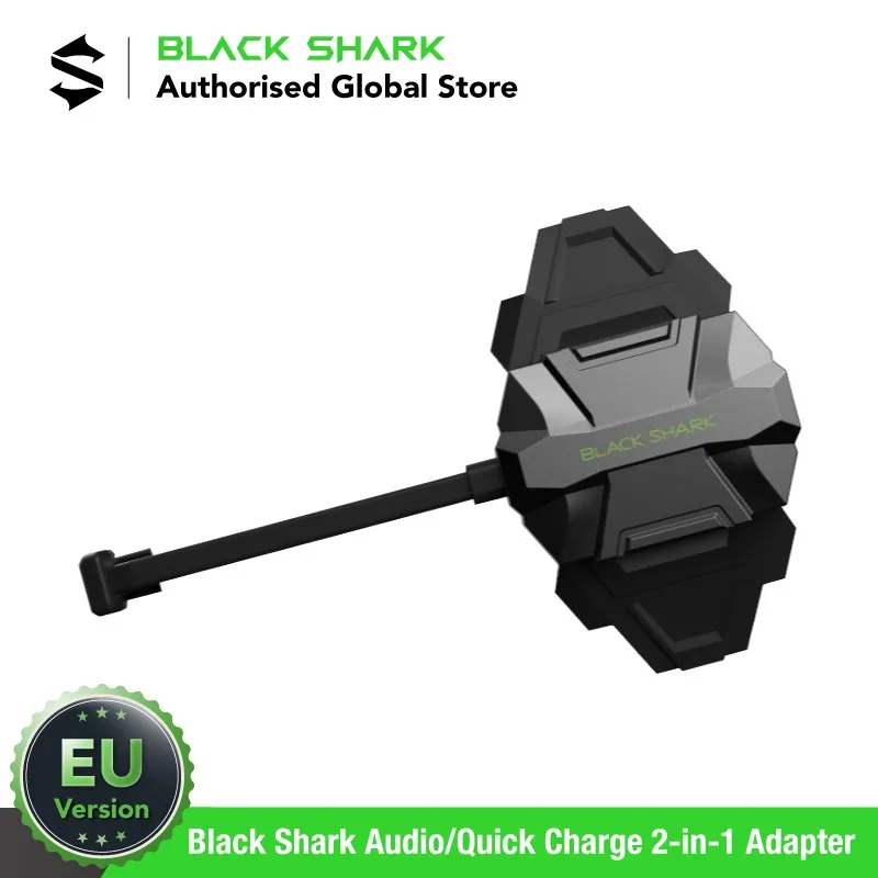 Black Shark Audio/Quick Charge 2-in-1 ADAPTER (Compatible w/ many smartphones 3.5mm earphone USB type-C port fast charging) | Мобильные