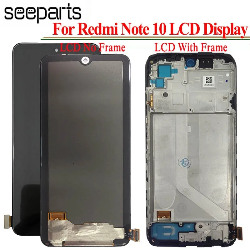 

ЖК-дисплей с сенсорным дигитайзером в сборе для Xiaomi Redmi Note 10, 6,43 дюйма