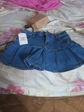 Minifalda vaquera plisada para mujer, pantalones vaqueros cortos de cintura alta, con volantes, estilo coreano, Harajuku Punk Y2K