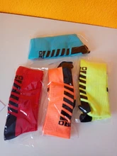 Nuevo Calcetines de calcetines de hombre para correr deporte de senderismo Calcetines de fútbol de función de compresión calcetines de la rodilla de alta