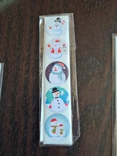 50-500 Uds. De pegatinas de Navidad dibujos animados Paquete de tarjeta de regalo Paquete de fiesta 8 estilos sellado de etiquetas suministros de decoraciones para fiestas para chico de recompensa